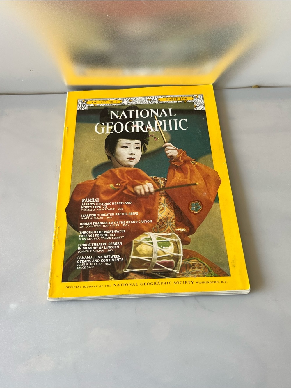 National Geographic Magazine from March 1970